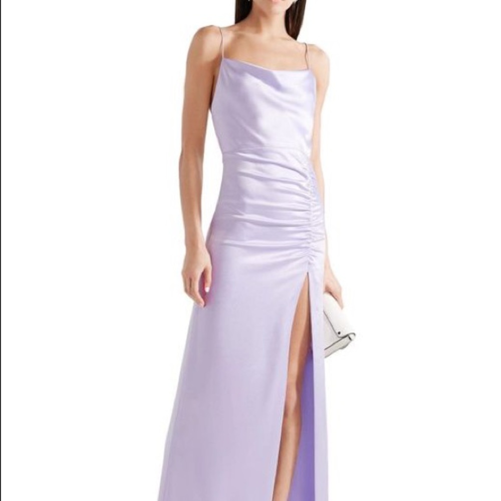 Alice and Olivia / Diana ruched maxi dress